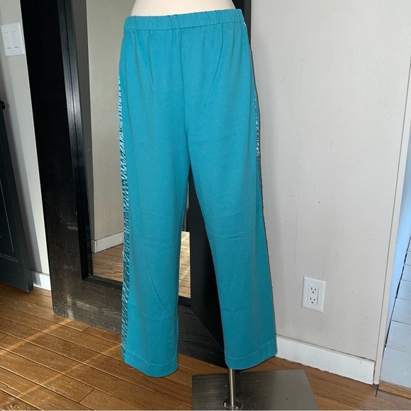 Monterey Bay 2-Piece Women’s Teal Sweatsuit – Size Medium - Picture 6 of 13